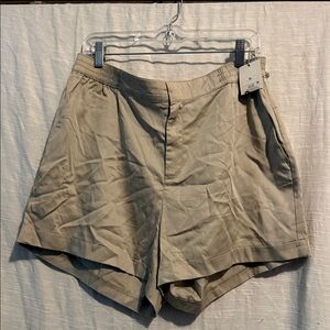 A.N.D Beige Casual Shorts